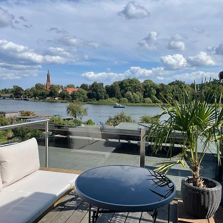 Ferienhaus Seekutter Mit Eigenem Seezugang Malchow  Luaran gambar